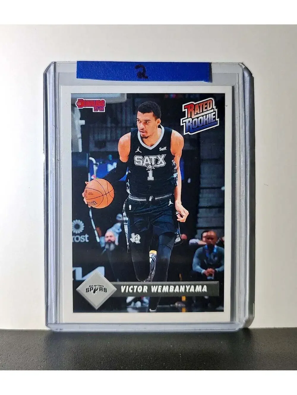 Victor Wembanyama Rookie 2023-24 Panini Donruss Rated Rookie #1 Basketball Card